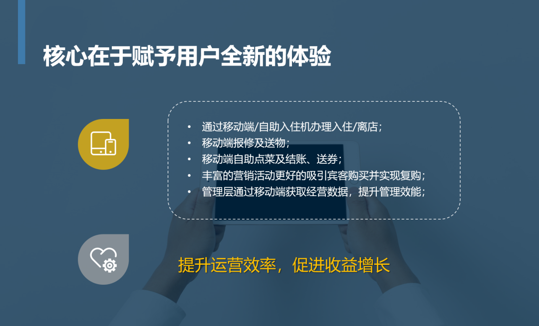 赋予用户全新的体验